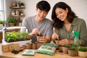 Indoor Herb Garden Kit for Budget Conscious Gardeners
